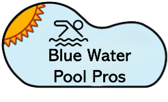 Swimming pool company logo